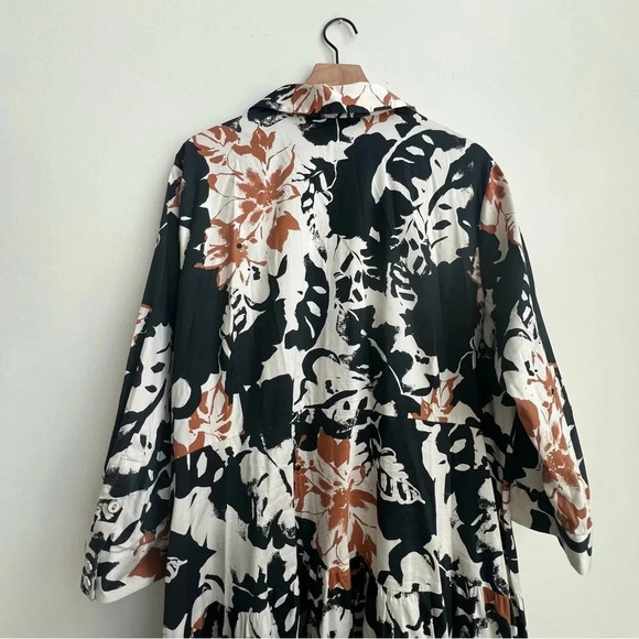 Soft Surroundings Moonglow Cotton Button Front Tea Midi Shirt Dress collated - Picture 12 of 15